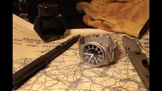 The BEST AliExpress EDC Watch Value Berny Featherweight Titanium Flieger [upl. by Virendra298]