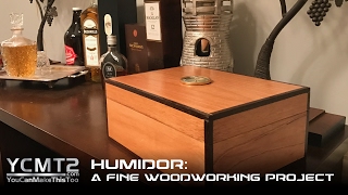 Spanish Cedar Humidor A Fine Woodworking Project  How to [upl. by Ataymik]