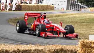 2009 Ferrari F60 Formula 1 Car  PURE V8 Sounds [upl. by Sudbury]