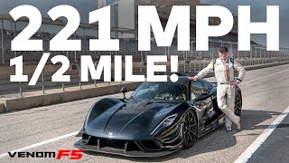 22192 MPH 12 MILE HYPERCAR WORLD RECORD [upl. by Kcirdla]