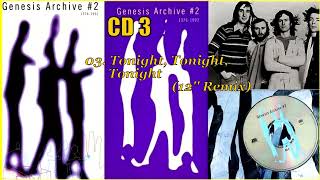 CD3 03 GENESIS  Tonight Tonight Tonight  ARCHIVE 2  19761992 GENESIS BOX Audio [upl. by Bekaj]