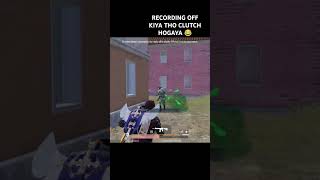 RECORDING OF RAKHA THO CLUTCH KAR DIYA ☠️😂bgmi pubgmobile mobilegame pubg gaming subscribe [upl. by Refynnej]