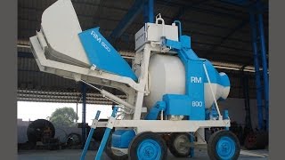 Mobile Concrete Batching Plant Video [upl. by Katushka]