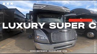 LUXURY HEAVY DUTY MOTORHOME 2023 ENTEGRA ACCOLADE 37M [upl. by Alohs]