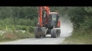 Doosan Wheeled Excavators Air Filtration  Doosan Equipment Europe [upl. by Nyrol]