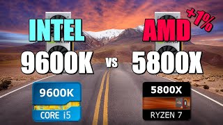 9600K vs 5800X  2060S 💥 CSGO 💥 Fortnite 💥 PUBG 💥 GTAV 💥 Overwatch [upl. by Sorenson506]