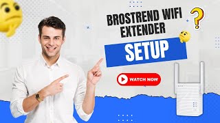 brostrend wifi extender setup [upl. by Loss]