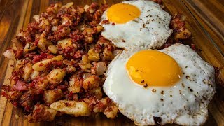 Corned Beef Hash Recipe How to Make Corned Beef Hash [upl. by Dyrrej]