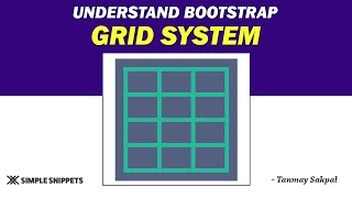 Understanding the Bootstrap Grid SystemPart 1  Tutorial  4 [upl. by Anegue]