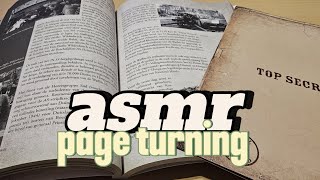 ASMR slow page turning💫 crinkly sounds super relaxing [upl. by Ibbed652]