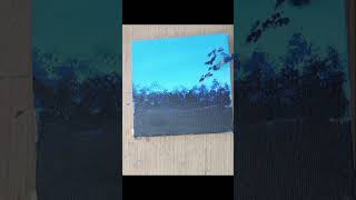 night sky view painting sorts video [upl. by Ytsirt]