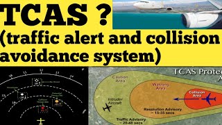 TCAStraffic alert and collision avoidance systemLOCATION OF TCAS ANTENNA IN AIRCAVIATIONJAGAT [upl. by Nikaniki]