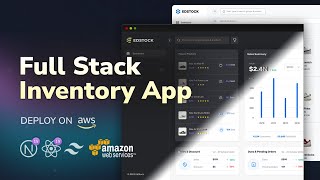 Build Nextjs Inventory Management Dashboard amp Deploy on AWS  Postgres Node Tailwind EC2 RDS S3 [upl. by Hgeilhsa524]