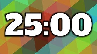 25 Minute Timer [upl. by Ahsinirt]