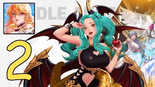 Idle Angels‏  Gameplay Part 2 AndroidIOS [upl. by Peale891]