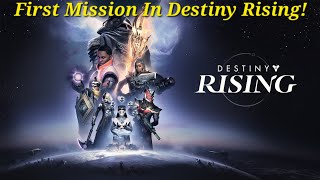 Destiny Rising Gameplay  Wolfs First Mission [upl. by Eisac]