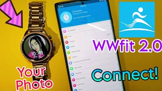 Fossil gen 8 Smartwatch Connect To Phone  Wwfit 20 App  Fossil Gen 8 Smartwatch Connect To Phone [upl. by Hannibal]