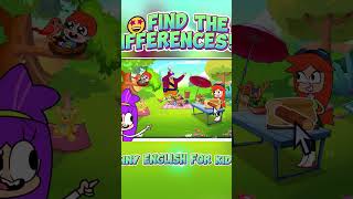 🤩Find the Differences Funny English for Kids animation kids [upl. by Kristoffer593]