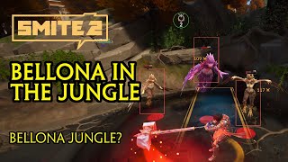 I Tried Bellona In Jungle  SMITE 2 Alpha [upl. by Nauqahs452]