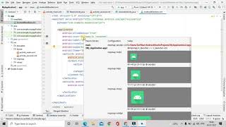 AndroidManifestxml file  Android studio tutorial [upl. by Bonina]