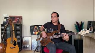 Barış Manço  Sarı Çizmeli Mehmet Ağa Bass Cover [upl. by Magill968]