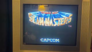 Sony Trinitron KV27FV310 CRT Retro Gaming  Saturday Night Slam Masters SNES [upl. by Susy900]