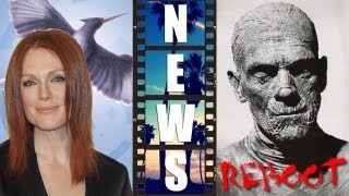 Julianne Moore is Alma Coin Universals Mummy Reboot  Beyond The Trailer [upl. by Ivory]