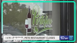 30yearold St Petersburg restaurant closes due to high rent payments [upl. by Yecnuahc945]