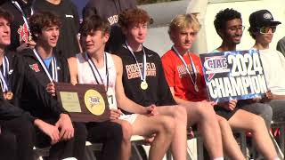 2024 CIAC XC Open Boys Team Awards [upl. by Ellered]