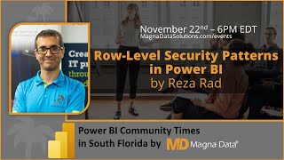 Row Level Security Patterns in Power BI [upl. by Sumahs]