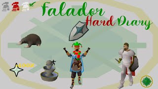 OSRS Falador Hard Diary Guide  Ironman Approved [upl. by Ahseenyt]