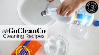 GoCleanCo Cleaning Recipes [upl. by Ahsinehs]