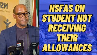 NSFAS Addressing On Students Not Getting Their ALLOWANCES NSFAS universitiestvertcolleges [upl. by Inalan221]