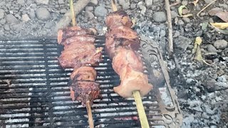 Inihaw na karne ng Baboy  Buhay Probinsya [upl. by Crowns]