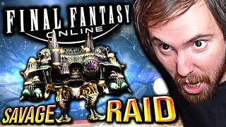 Actually HARD Asmongolds First SAVAGE RAID of FFXIV [upl. by Lemmor]