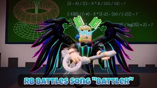 Roblox RB Battles Song quotHey Battlerquot Full Song [upl. by Drugge]