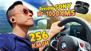 Vinh Xô  Review Sony WF1000XM5 ở tốc độ 256kmh [upl. by Neros585]