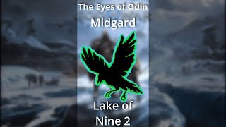 God of War Ragnarok  The Eyes of Odin  3048 Lake of Nine Midgard [upl. by Pascoe686]