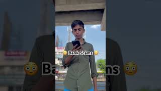 Bank 🏦 Scammer 😳😳  shorts trending  chirag Anavadiya  comedy gujaraticomedy scammer [upl. by Enyawd]