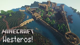 Minecraft Westeros  Riverrun [upl. by Sucramrej]