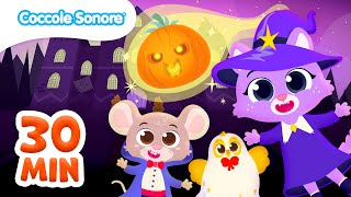 HALLOWEEN CON COCCOLE SONORE 🎃👻🧛🏻  Compilation 30 Min  Canzoni per Bambini [upl. by Nylssej505]