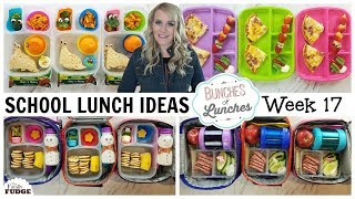 FUN School Lunch Ideas  What They Ate 🍎  JK K 1st grade 2nd Grade  Bunches of Lunches [upl. by Nairehs]