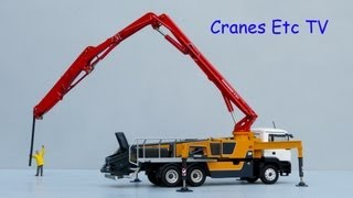 Conrad MAN TGS  Putzmeister M 385 Concrete Pump by Cranes Etc TV [upl. by Parrisch]