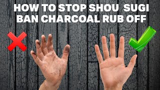 Does the charcoal rub off Shou Sugi Ban timber [upl. by Lynn]