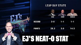 The fellas compare “Leap Day” career stats 🤣  EJs NeatO Stat [upl. by Gokey]