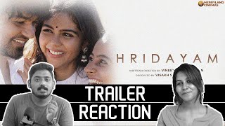 Hridayam  Official Trailer Reaction  Pranav Kalyani Darshana Vineeth Hesham Visakh  Unni amp Viya [upl. by Eirahs745]