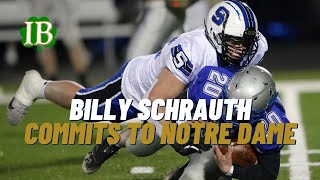 Billy Schrauth Commits To Notre Dame [upl. by Zarger]