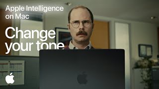 Apple Intelligence  Change your tone  MacBook Pro [upl. by Kerwinn]