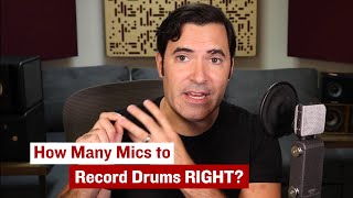 How Many Mics Do You Really Need to Record Drums [upl. by Aytida]