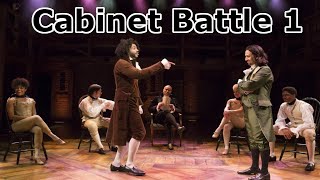 Hamilton  Cabinet Battle 1 Hamiltons Rap With Subtitles [upl. by Boardman247]